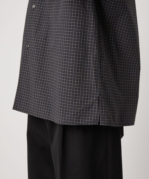 Steven Alan(スティーブンアラン)の「<Steven Alan> 60 シック チェック オープンカラー シャツ(シャツ/ブラウス・メンズ・ブラウン/ブラック・S/M/L/XL)」の19枚目の写真