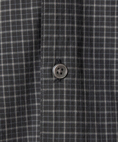 Steven Alan(スティーブンアラン)の「<Steven Alan> 60 シック チェック オープンカラー シャツ(シャツ/ブラウス・メンズ・ブラウン/ブラック・S/M/L/XL)」の22枚目の写真