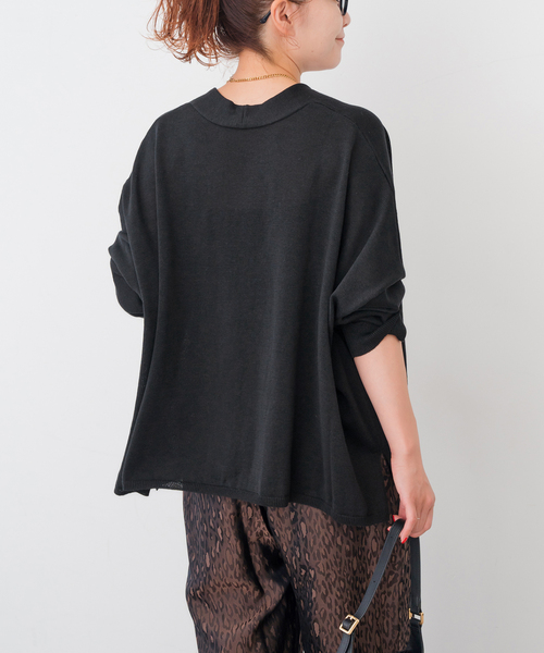 Spick and Span コットンオーバーサイズカーディガン コットンオーバーサイズカーディガン（カーディガン）｜Spick