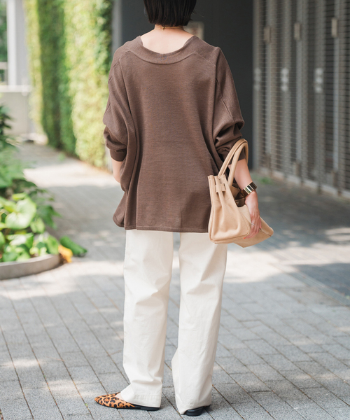 Spick and Span コットンオーバーサイズカーディガン コットンオーバーサイズカーディガン（カーディガン）｜Spick