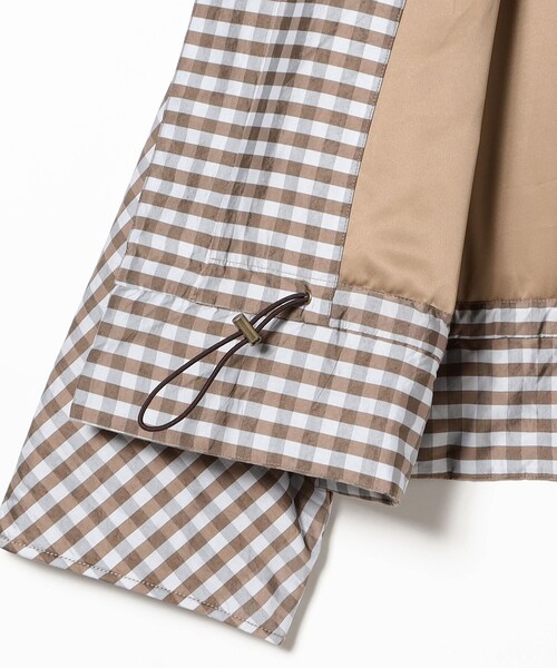 CAROLINA GLASER（カロリナ グレイサー）の「ギンガムチェック ブルゾン（ブルゾン・レディース・ブラック・ONE SIZE）」の14枚目の写真