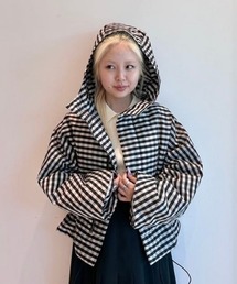 CAROLINA GLASER（カロリナ グレイサー）の「ギンガムチェック ブルゾン（ブルゾン）」