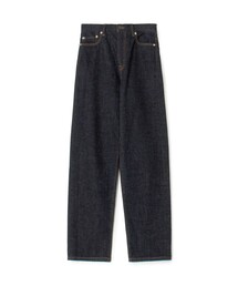 トゥモローランド　Edition テーパードデニムパンツ ダークブルー TOMORROWLAND / トゥモローランド パンツ（条件：ブルー系、在庫