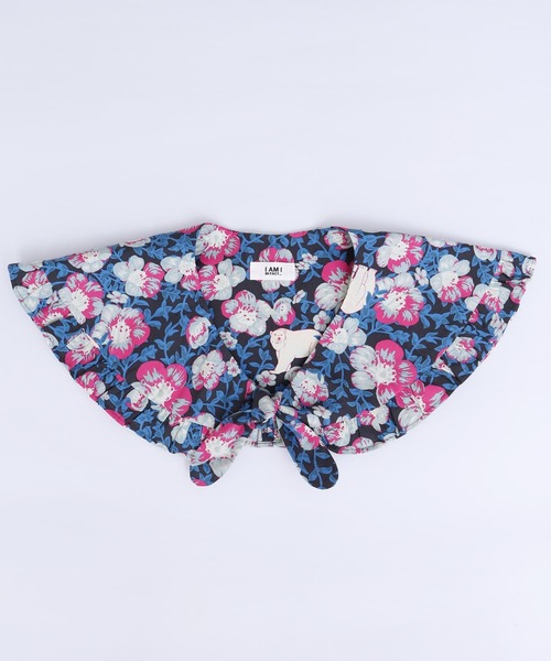 I am I in fact...（アイアムアイインファクト）の「●Arctic Flower フリルスカーフ（付け襟・レディース・グリーン/チャコールグレー・FREE）」の22枚目の写真