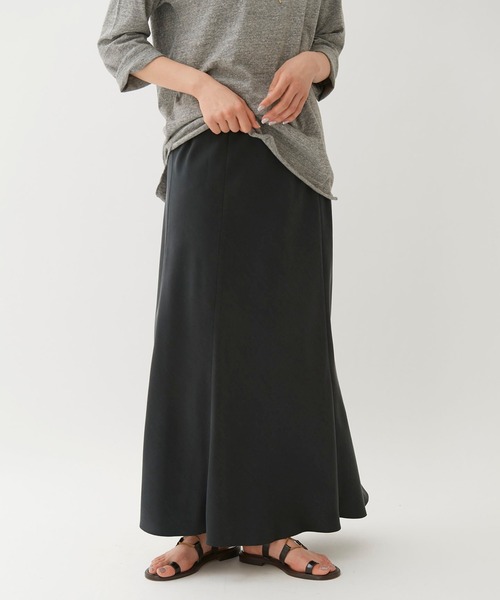 Plage プラージュ コットンギャバベルテッドロングスカート plage コットンギャバベルテッドロングスカート 辺見えみり