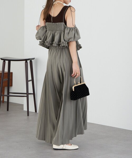 CIAOPANIC(チャオパニック)の「【Lumé/ルメ】スタッズストラップフラットシューズ(パンプス・レディース・ブラック/アイボリー・MEDIUM/SMALL/LARGE)」の13枚目の写真