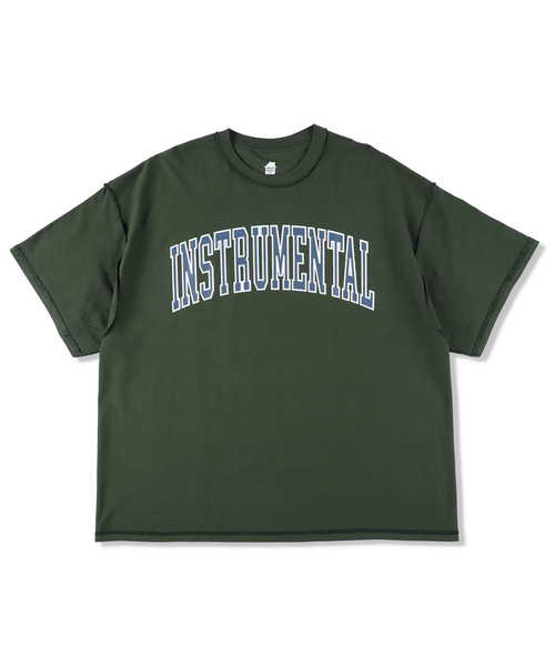 is-ness（イズネス）の「ISNESS MUSIC / イズネス ミュージック INST T-SHIRT（Tシャツ/カットソー・メンズ・ネイビー/ホワイト/グリーン・FREE）」の2枚目の写真