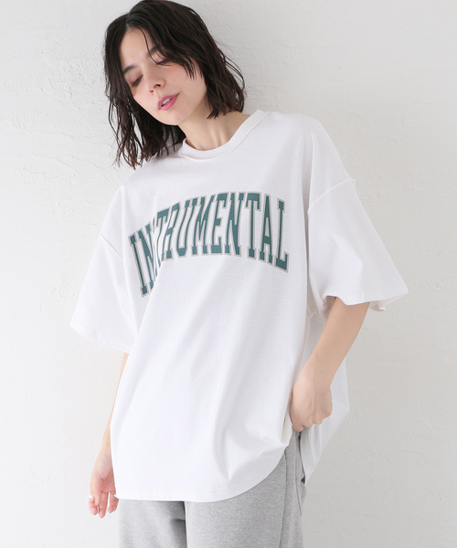 is-ness（イズネス）の「ISNESS MUSIC / イズネス ミュージック INST T-SHIRT（Tシャツ/カットソー・メンズ・ネイビー/ホワイト/グリーン・FREE）」の4枚目の写真