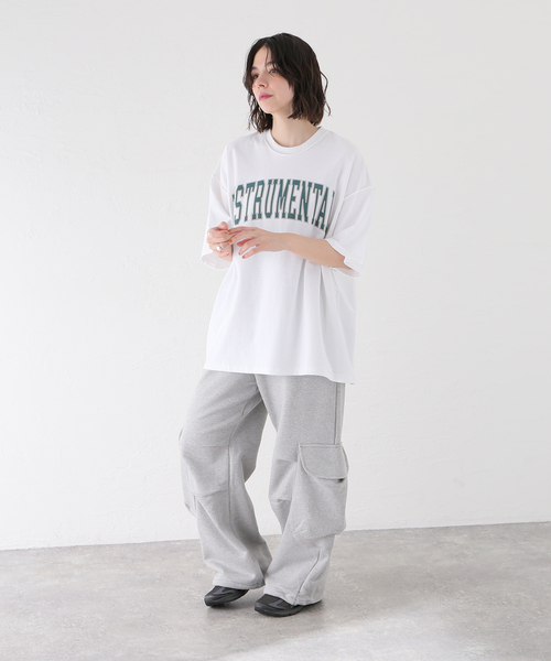 is-ness（イズネス）の「ISNESS MUSIC / イズネス ミュージック INST T-SHIRT（Tシャツ/カットソー・メンズ・ネイビー/ホワイト/グリーン・FREE）」の7枚目の写真