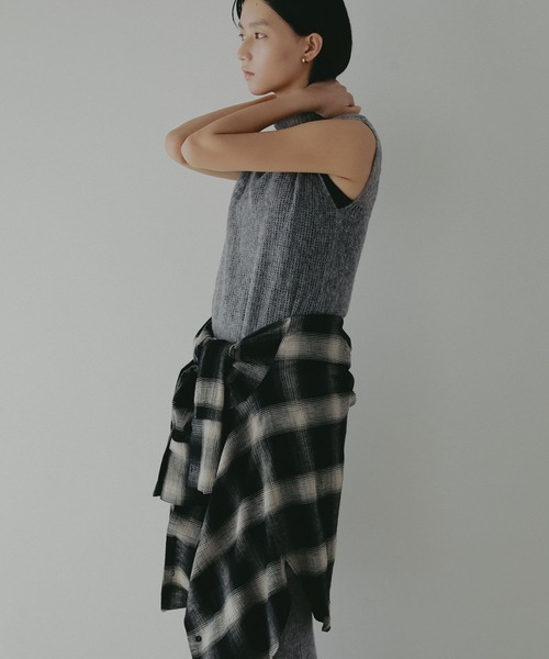 【10/13まで限定価格】チェックシャツ/アパートバイローリーズ オンブレチェックシャツ（シャツ/ブラウス）｜A part by