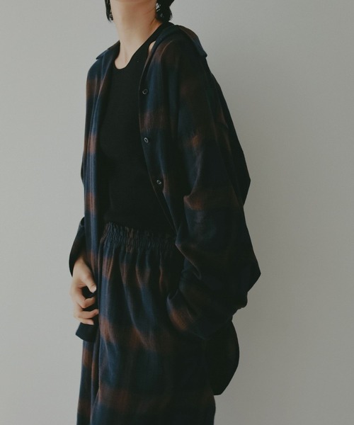 オンブレチェックシャツ（シャツ/ブラウス）｜A part by（アパートバイ