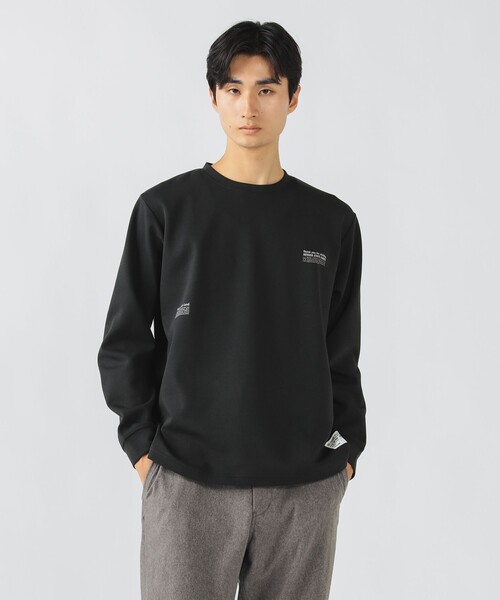 BEAMS HEART(ビームスハート)の「ダンボール プリント カットソー(吸水速乾・毛玉軽減)(スウェット・メンズ・ブラック/オリーブ・SMALL/MEDIUM/LARGE)」の5枚目の写真