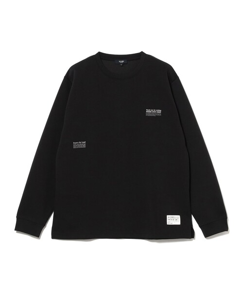 BEAMS HEART(ビームスハート)の「ダンボール プリント カットソー(吸水速乾・毛玉軽減)(スウェット・メンズ・ブラック/オリーブ・SMALL/MEDIUM/LARGE)」の11枚目の写真