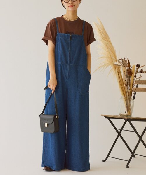 セール】【GEVACO】デニムキャミサロペット（サロペット