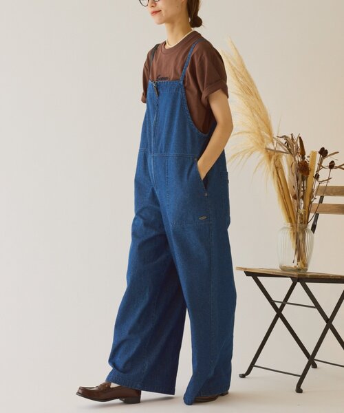 セール】【GEVACO】デニムキャミサロペット（サロペット