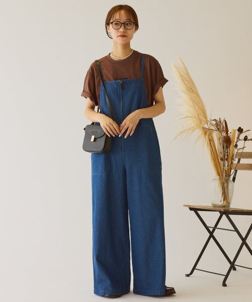 セール】【GEVACO】デニムキャミサロペット（サロペット