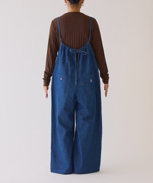 セール】【GEVACO】デニムキャミサロペット（サロペット