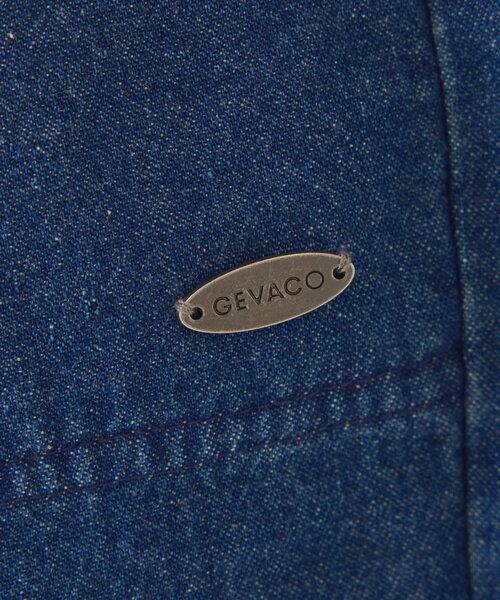 GEVACO（ゲバコ）の「【GEVACO】デニムキャミサロペット（サロペット/オーバーオール・レディース・ブラック/ブルー・ONE SIZE）」の18枚目の写真