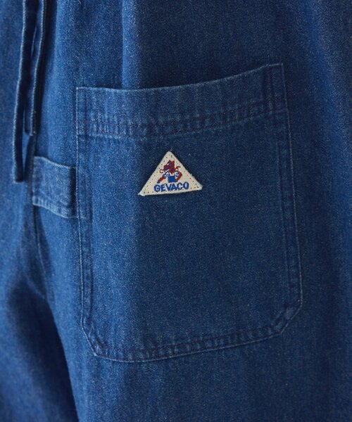 GEVACO（ゲバコ）の「【GEVACO】デニムキャミサロペット（サロペット/オーバーオール・レディース・ブラック/ブルー・ONE SIZE）」の21枚目の写真
