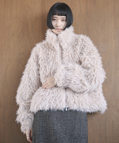 シープファースタンドネックブルゾン（ブルゾン）｜AIC.（エーアイシー