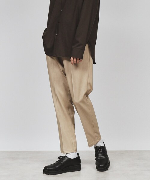 tk.TAKEO KIKUCHI（ティーケータケオキクチ）の「【ONOFF兼用】スマートスラックスパンツ（その他パンツ・メンズ・ベージュ/ブルー系その他/ブラック/グレー・01/02/03/04）」の11枚目の写真