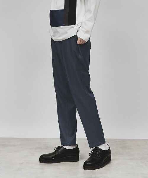 tk.TAKEO KIKUCHI（ティーケータケオキクチ）の「【ONOFF兼用】スマートスラックスパンツ（その他パンツ・メンズ・ベージュ/ブルー系その他/ブラック/グレー・01/02/03/04）」の14枚目の写真