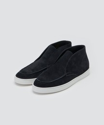 PELLICO SUNNY（ペリーコサニー）の「BARTEX メンズ スウェード チャッカ スニーカー 2.5cm NAVY（スリッポン）」
