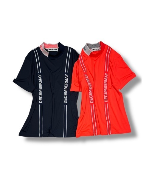 DECEMBERMAY（ディセンバーメイ）の「【TYPE34】 4th Edition mock Shirt（ポロシャツ・メンズ・レッド/ネイビー・X-LARGE/LARGE/MEDIUM）」の3枚目の写真
