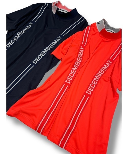 DECEMBERMAY（ディセンバーメイ）の「【TYPE34】 4th Edition mock Shirt（ポロシャツ・メンズ・レッド/ネイビー・X-LARGE/LARGE/MEDIUM）」の4枚目の写真