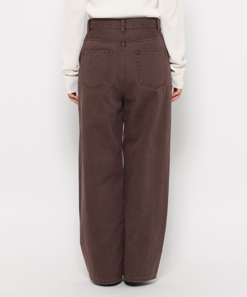LOWRYS FARM(ローリーズファーム)の「ダブルニーワークパンツ 580335(デニムパンツ・レディース・ブラウン/ブラック・MEDIUM/LARGE)」の9枚目の写真
