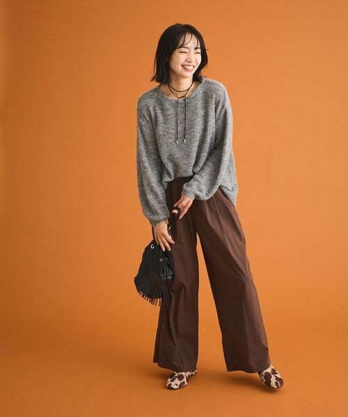 Green　Parks（グリーンパークス）の「RUPIS.アニマル柄スクエアトゥミュール（その他シューズ・レディース・ブラウン・L/M/S）」の7枚目の写真