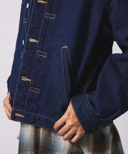 JOURNAL STANDARD relumeデニムジャケット　未使用　ネイビー JOURNAL STANDARD relume 「JOURNAL relume」 デニムジャケット