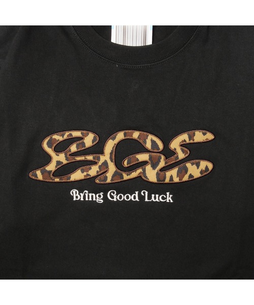BGL(ビージーエル)の「LEOPARD LOGO LS TEE / ヒョウ柄 / レオパード / 韓国ストリート / ロンT(Tシャツ/カットソー・レディース・ブラック/ホワイト・S/M/L/FREE)」の11枚目の写真