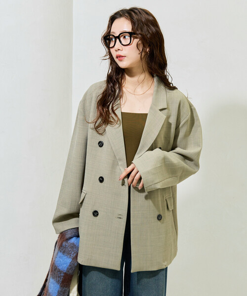 ダ*プ様 リメイク テーラードジャケット 限定展開 ダブル テーラード ジャケット（テーラードジャケット