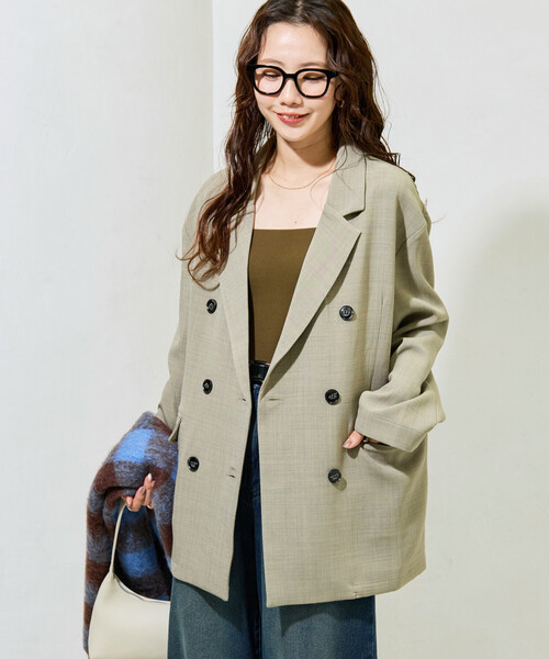 セール】限定展開 ダブル テーラード ジャケット（テーラード