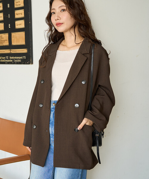 セール】限定展開 ダブル テーラード ジャケット（テーラード