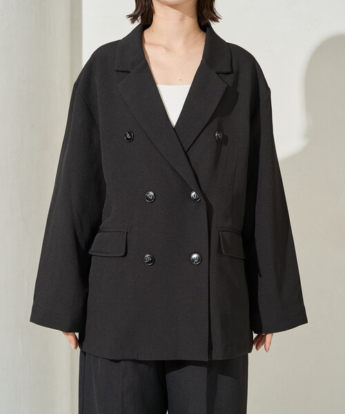 アニーカ完売　ダブルジャケット 限定展開 ダブル テーラード ジャケット（テーラードジャケット