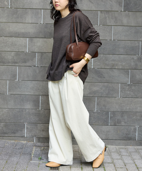 JOURNAL STANDARD relume（ジャーナルスタンダード　レリューム）の「relume スクエアローファー（ローファー・レディース・ベージュ/ブラック・23.5cm/24cm/24.5cm/23cm）」の6枚目の写真