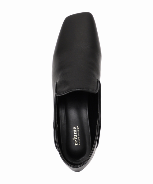 JOURNAL STANDARD relume（ジャーナルスタンダード　レリューム）の「relume スクエアローファー（ローファー・レディース・ベージュ/ブラック・23.5cm/24cm/24.5cm/23cm）」の13枚目の写真