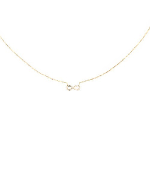 Daniel Wellington(ダニエルウェリントン)の「Mirelle Infinity Necklace ローズゴールド/ゴールド/シルバー(ネックレス・レディース・ピンクゴールド/イエローゴールド/シルバー・ONESIZE)」の3枚目の写真