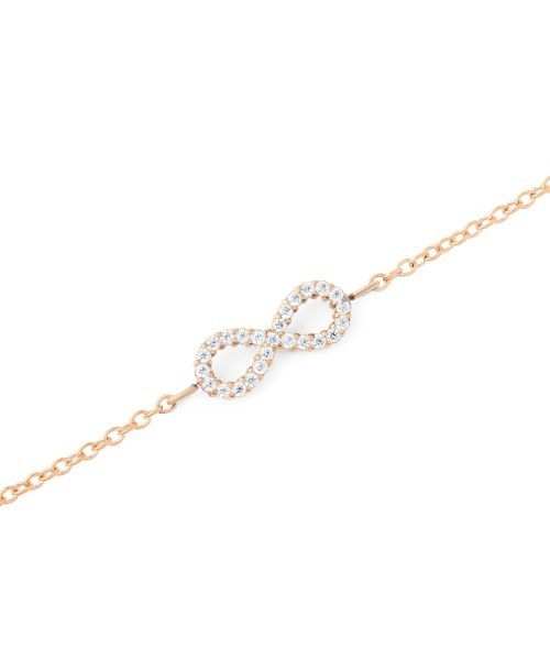Daniel Wellington(ダニエルウェリントン)の「Mirelle Infinity Necklace ローズゴールド/ゴールド/シルバー(ネックレス・レディース・ピンクゴールド/イエローゴールド/シルバー・ONESIZE)」の6枚目の写真