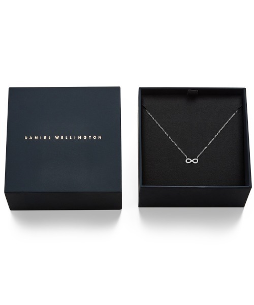Daniel Wellington(ダニエルウェリントン)の「Mirelle Infinity Necklace ローズゴールド/ゴールド/シルバー(ネックレス・レディース・ピンクゴールド/イエローゴールド/シルバー・ONESIZE)」の7枚目の写真