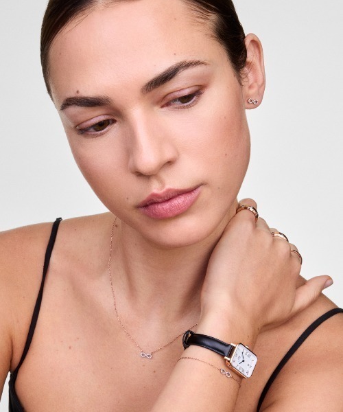 Daniel Wellington(ダニエルウェリントン)の「Mirelle Infinity Necklace ローズゴールド/ゴールド/シルバー(ネックレス・レディース・ピンクゴールド/イエローゴールド/シルバー・ONESIZE)」の12枚目の写真