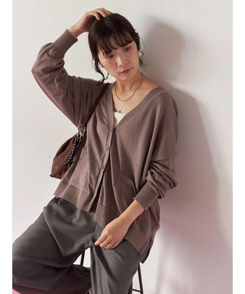 Samansa Mos2 blue（サマンサモスモスブルー）の「ドロップメタル2連ネックレス（ネックレス・レディース・シルバー・F）」の12枚目の写真