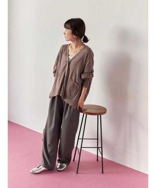 Samansa Mos2 blue（サマンサモスモスブルー）の「ドロップメタル2連ネックレス（ネックレス・レディース・シルバー・F）」の14枚目の写真