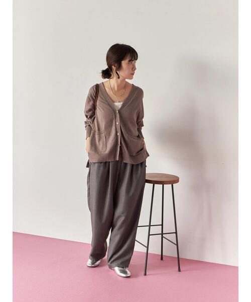 Samansa Mos2 blue（サマンサモスモスブルー）の「ドロップメタル2連ネックレス（ネックレス・レディース・シルバー・F）」の15枚目の写真