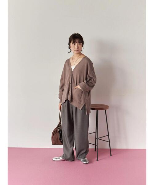 Samansa Mos2 blue（サマンサモスモスブルー）の「ドロップメタル2連ネックレス（ネックレス・レディース・シルバー・F）」の16枚目の写真