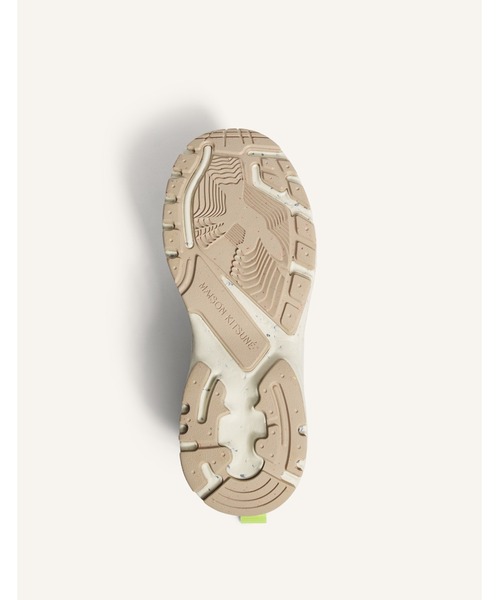 Maison Kitsune（メゾンキツネ）の「SORA RUNNERS（スニーカー・メンズ・シルバー/グリーン系その他・36/37/38/39/41/42/43/44）」の15枚目の写真