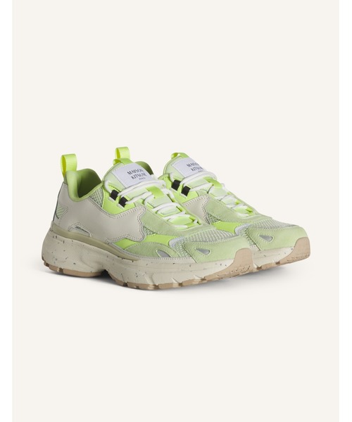 Maison Kitsune（メゾンキツネ）の「SORA RUNNERS（スニーカー・メンズ・シルバー/グリーン系その他・36/37/38/39/41/42/43/44）」の19枚目の写真