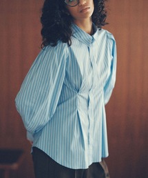 YOOU（ユー）の「Waist tuck shirt（ウエストタックシャツ）（Tシャツ/カットソー）」